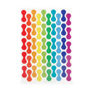 Reflective sticker sheet.