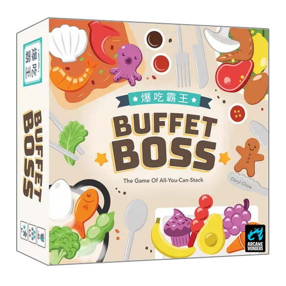 Buffet Boss dexerity game box cover