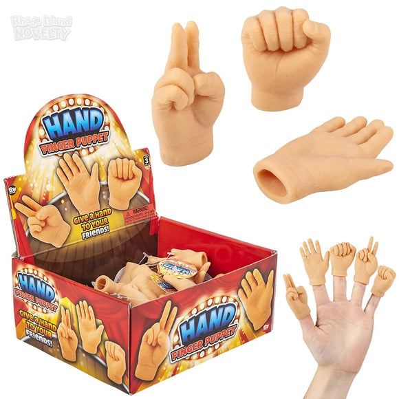 Hand Finger Puppet 2.5"