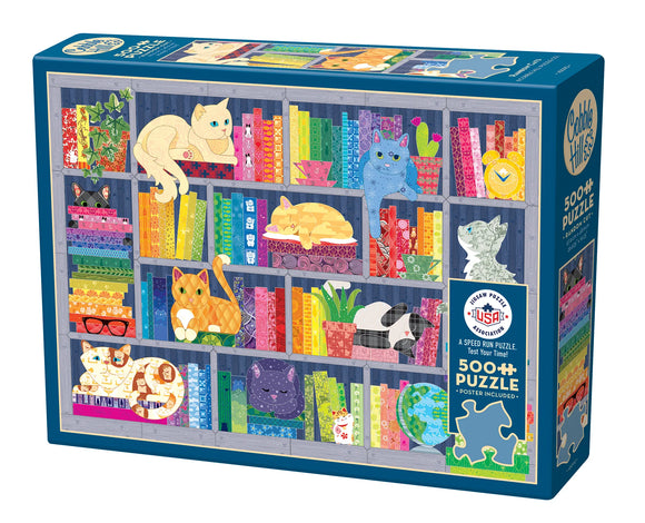 Rainbow Cats 500 Piece Puzzle Box