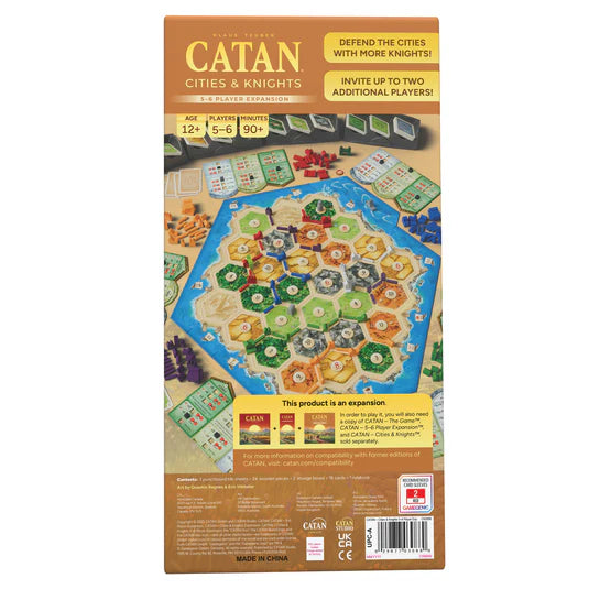 Catan: Cities & Knights -  5-6 Player Extension - 0