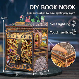 Fantasy Plant Shop Model Built with Dimensions and Touch Lighting