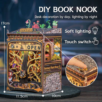 Fantasy Plant Shop Model Built with Dimensions and Touch Lighting