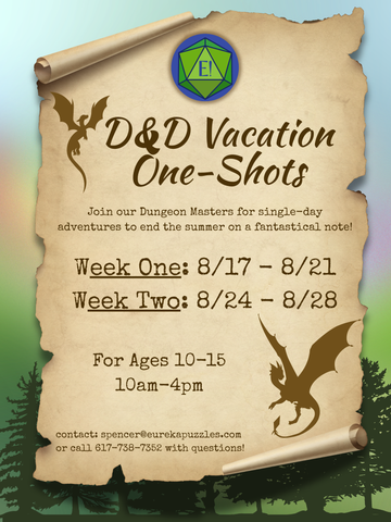 Eureka! D&D Vacation Programming