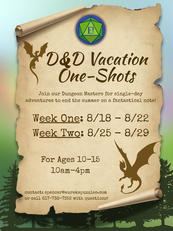 Eureka! Game Vacation Programming