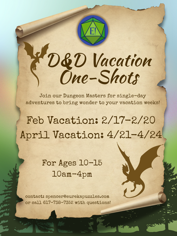 Eureka! D&D Vacation Programming