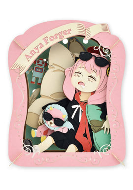 Paper Theater Anya Forger Napping Spy Family Assembled Front View