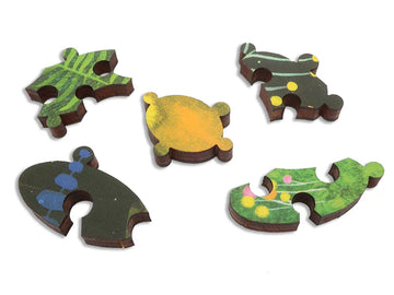 Uniquely shaped pieces for this puzzle