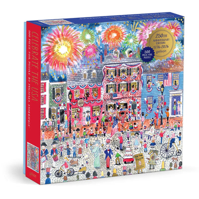 Celebrate the USA puzzle 500 pieces box front
