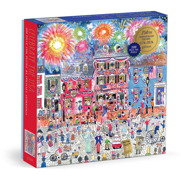 Celebrate the USA puzzle 500 pieces box front