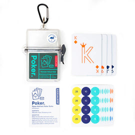 Travel Poker set and various pieces