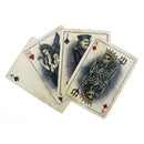 Example cards from Nautical playing cards set on white background