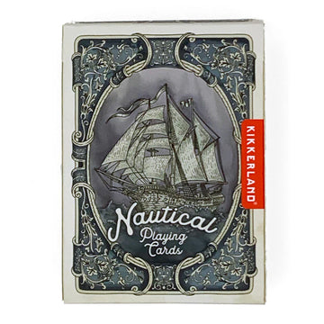 Nautical Playing cards tuck box