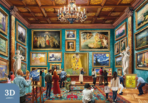 Image of an art gallery, used as the main puzzle image.