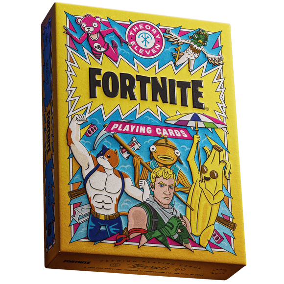 Tuck box for fortnite playing cards