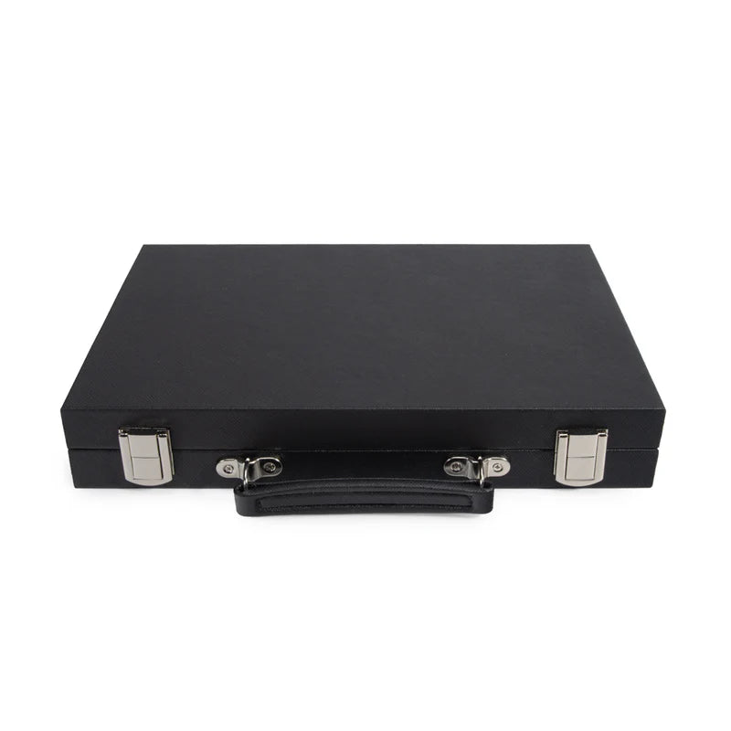 Mini Travel Backgammon - Black | EurekaPuzzles