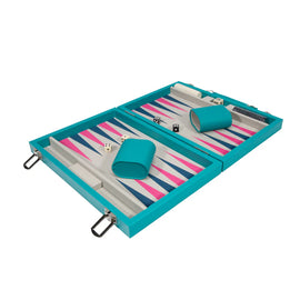 Travel Backgammon Teal