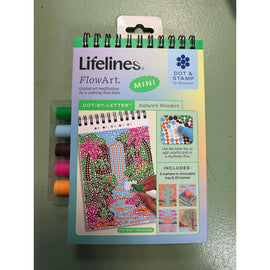 Lifelines FlowArt Mini Dot and Stamp Nature's Wonders Booklet