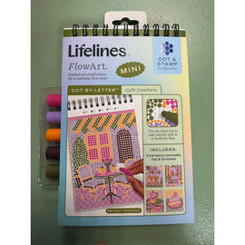 Lifelines Flow Art Mini Dot and Stamp Cafe Comforts Booklet