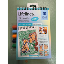 Lifelines FlowArt Mini Dot and Stamp Furry Friends Booklet