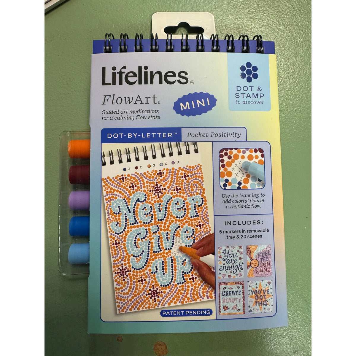 FlowArt: Mini Single - Pocket Positivity | EurekaPuzzles