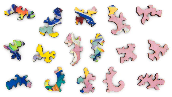 Example unique puzzle pieces