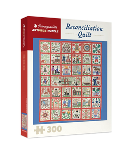 Reconciliation quilt puzzle box