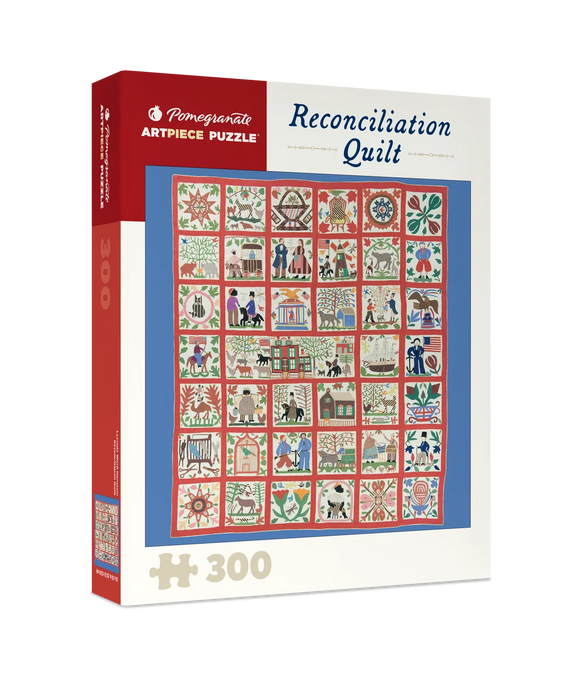 Reconciliation quilt puzzle box