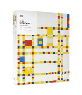 Mondrian puzzle box