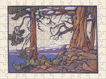 Rice, Fallen Leaf Lake, puzzle assembled