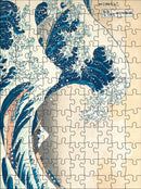 Hokusai puzzle of the Great Wave.