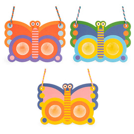 The three colors of butterfly lenses