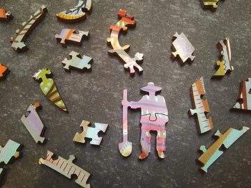Example pieces from the puzzle