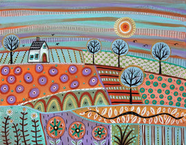 Painting of a landscape