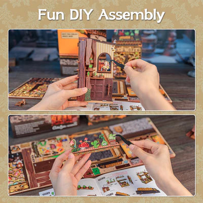 Fantasy Plant Model Assembling DIY In Progress
