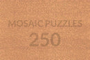 Back of the puzzle, showing unique piece shapes.