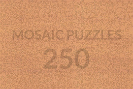 Back of the puzzle, showing unique piece shapes.