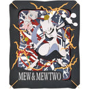 Pokemon Paper Theater Mew and Mewtwo Completed Build Facing Front