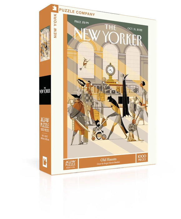 Old Haunts New Yorker cover 1000 piece puzzle