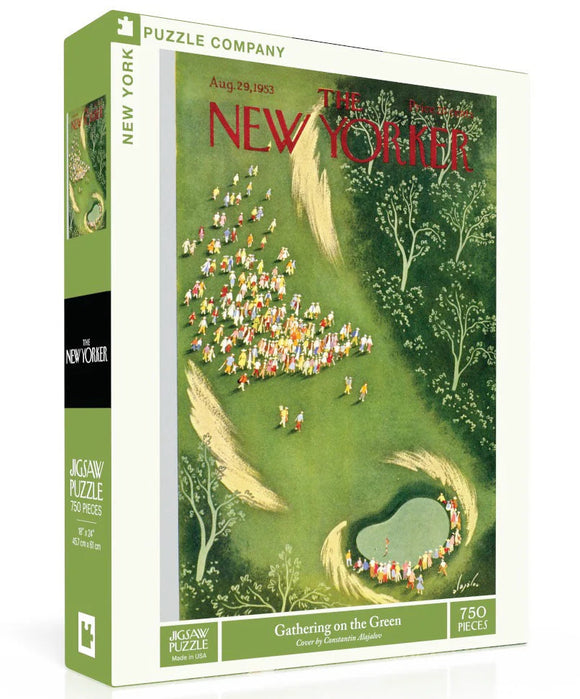 Gathering on the Green 750 pc puzzle
