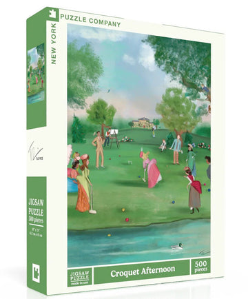 Croquet Afternoon 500 pc Puzzle