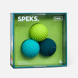 Speks Odds fidgets in their packagine
