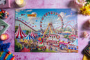 Carnival puzzle fully assembled (2D)