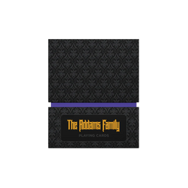 Addams family playing cards box