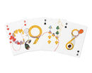 Playing cards from the deck