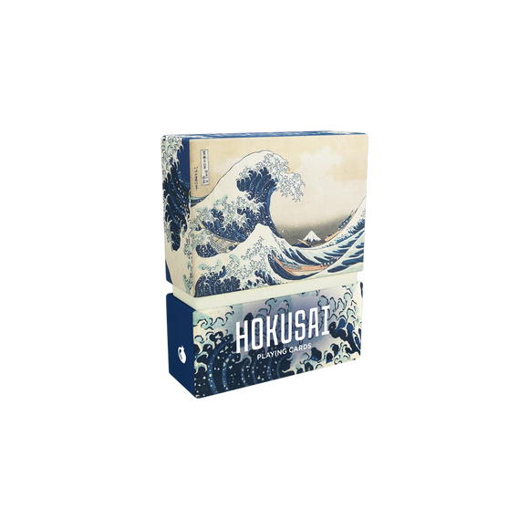 Hokusai playing card box