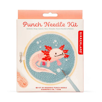 Punch needle kit packaging