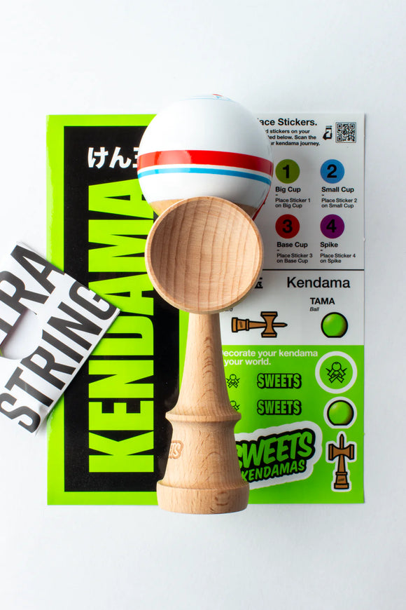 Racer Sport Stripe Kendama packaging