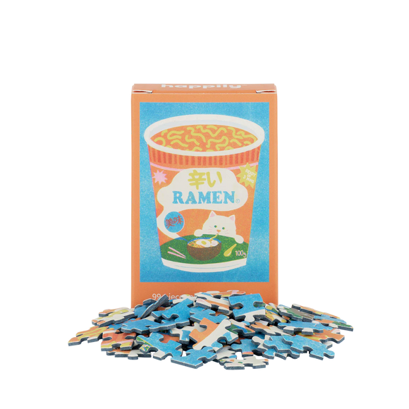 Ramen 99 pc puzzle Box and Pieces