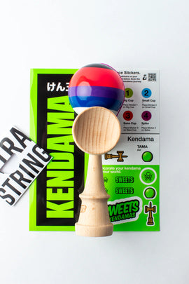 5 Stripe Slushy Kendama packaging